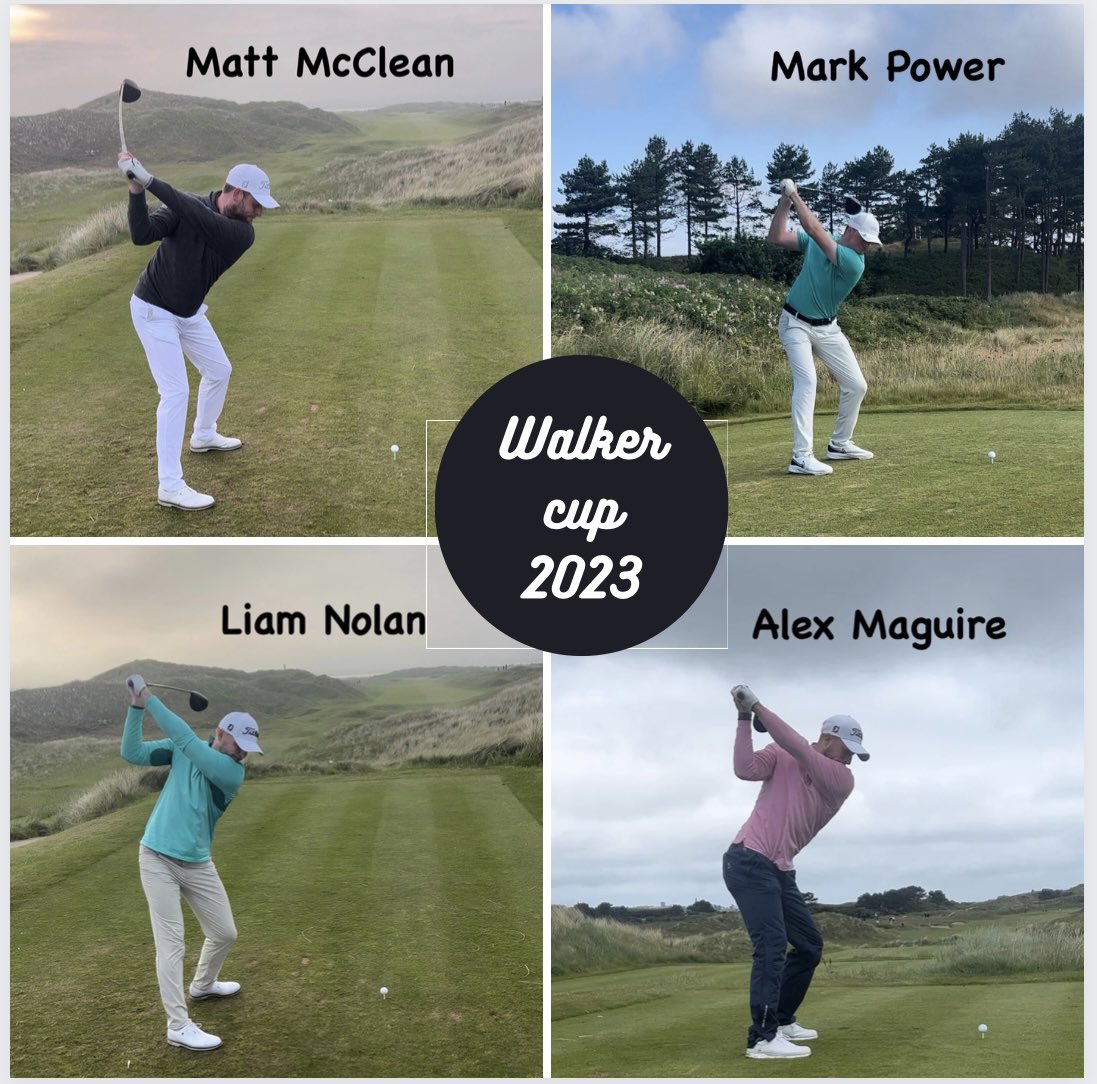 amateur_info's tweet photo. Heading to St Andrews 👏👏👏👏

The GB&I team has been announced and 4 Irish players will travel, 

Matt McClean, Mark Power, Liam Nolan & Alex Maguire congratulations lads what a venue to play on the biggest stage of amateur golf. 

It’s sure to be an amazing experience now let’s go great the 🏆

@MarkPower68 @Alexmaguire13 @MaloneGC @galwaygolfclub @club_kilkenny @LandBGolfClub