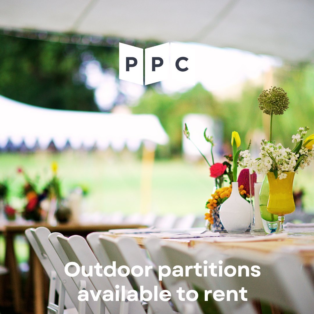 Hosting an #outdoorevent? Don't forget about our versatile dividers and partitions! They're not just for indoor use. We recently helped a local festival create separate spaces within their marquees. Let us help you too!

portablepartitions.co.uk
#eventplanning #dividersforrent