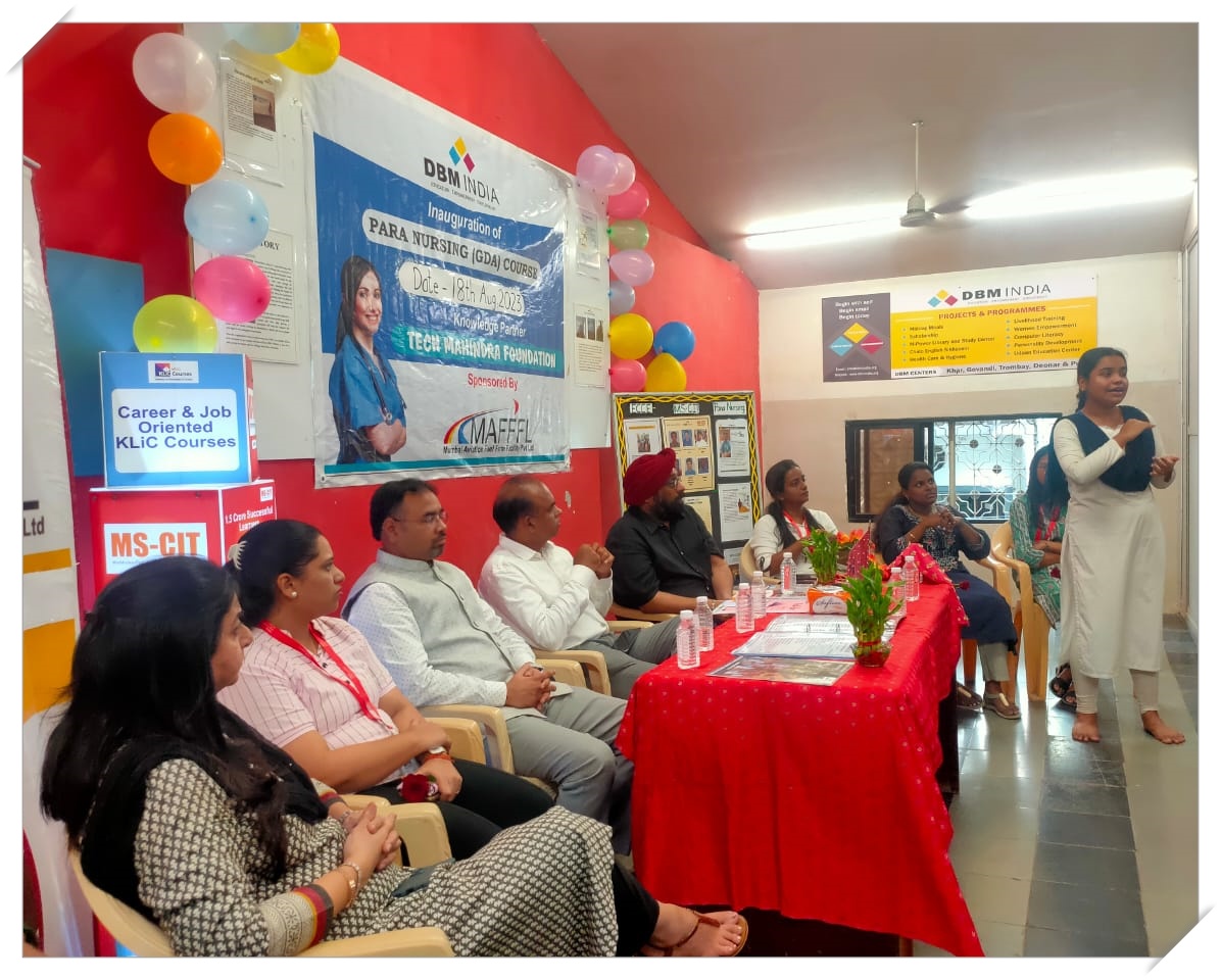 MAFFFL_Mumbai's tweet photo. 2nd batch of General Duty Assistance (GDA)/para nursing Course was inaugurated on 18th August 2023, to empower the beneficiaries in the area of healthcare, under #MAFFFL'S #CSR initiatives through Navasrushti International Trust @DBMission
#MAFFFL #CSRintiative #dbmindia https://t.co/FUjnm0pSac