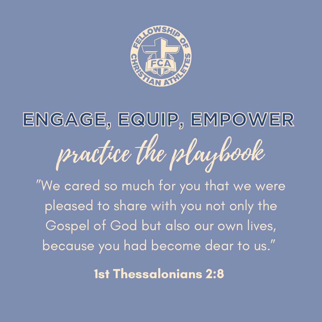 florida_fca's tweet photo. FCA’s E3 discipleship strategy is comprised of 12 discipleship principles. Region 14 is beginning a 12 week video series that highlights one of these principles each week. 

Please join us! #engage #equip #empower

You may watch the promo here: https://t.co/ZAvXCdnGQJ https://t.co/zwnHMBbOyQ