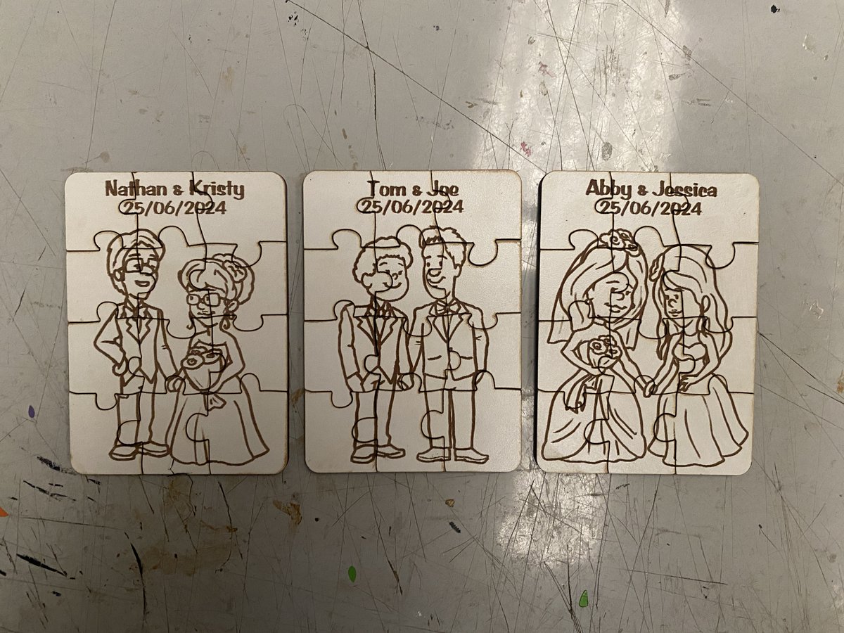 Some of the items which we've either added to Etsy or custom made. Visit our Etsy Store etsy.com/uk/shop/Little… to see all our items or contact us to enquire about what we do &amp; how we can help you (anything from craft shapes or craft blanks to wedding seating plans &amp; postbox's)