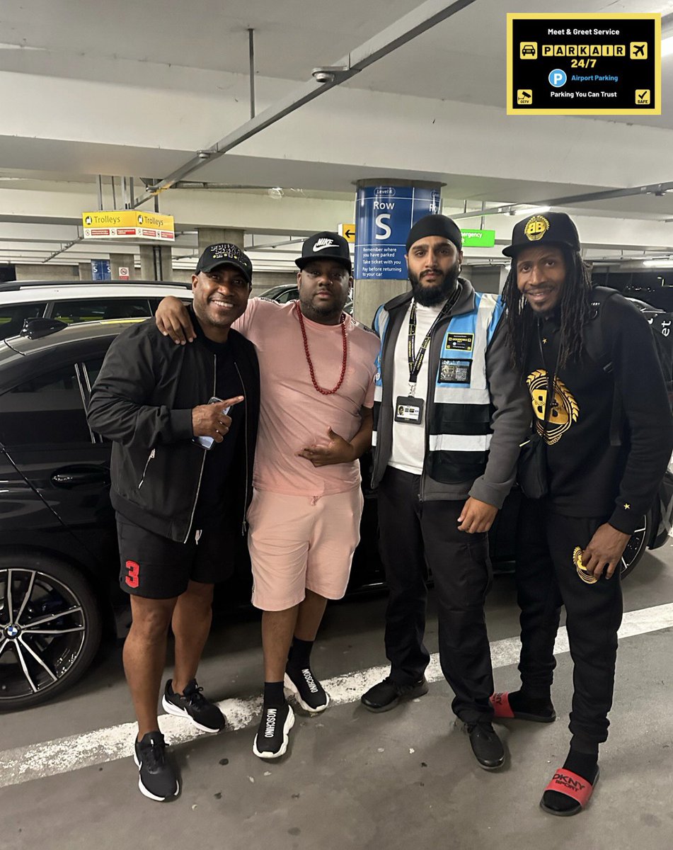 Shoutout to <a href="/DJColinFrancis/">DJ Colin Francis</a> <a href="/McBushkin/">MC BUSHKIN</a> <a href="/ChuksterLive/">Chukster Live</a> for using PARKAIR247 to keep their motor looked after whilst away on gigs! 🎤🎵 We look forward to seeing you boys again soon! 🚘🅿️✈️

#PARKAIR247 #MeetandGreet #Airportparking #Heathrow #djcolinfrancis #djchukster #mcbushkin