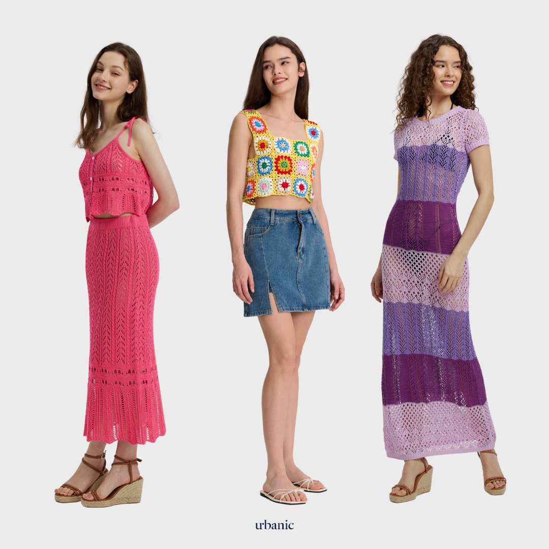 Urbanic_India's tweet photo. Crochet it right 🫶🏻
Which one is your favourite?🧐
#UR #UrbanicBloom #MeetUR #Urbanic https://t.co/XRmhSq37Bd