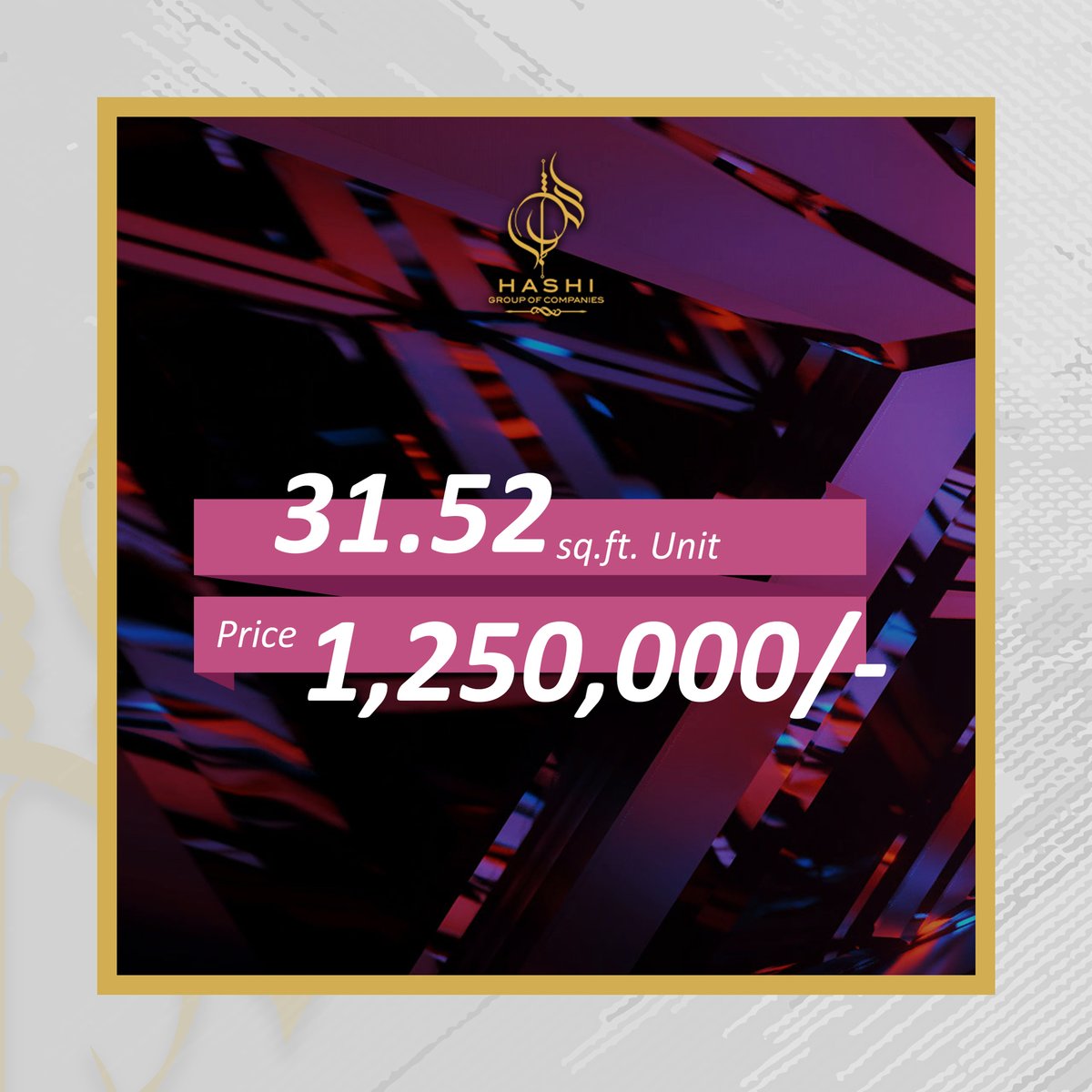 hashi_goc's tweet photo. The Miracle Universe, is selling quickly! Own a 31.52 sqft Unit for just 250,000/-PKR and secure a lucrative investment!

For more details:
📱 Call/WhatsApp: 03355551541
📍 Office: DHA II, Islamabad
🌐 Visit us: https://t.co/yP6arVgYli
#iamhashi #hashigoc #hashidost #family https://t.co/OckG3idILz
