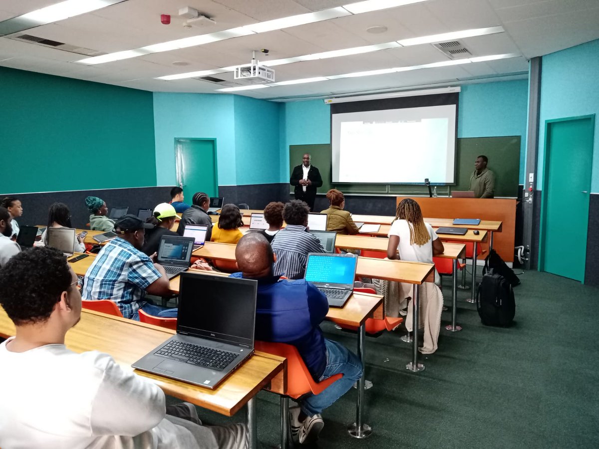 Our Master’s &amp; DPhil students at the Applied Data Science workshop hosted by Opti-Num Solutions <a href="/optimum/">Optimum</a> . Welcomed by Prof Hossana Twinomurinzi <a href="/twinomurinzih/">Hossana Twinomurinzi</a> , Vice Dean of Research, Innovation &amp; Internationalisation at UJ CBE.