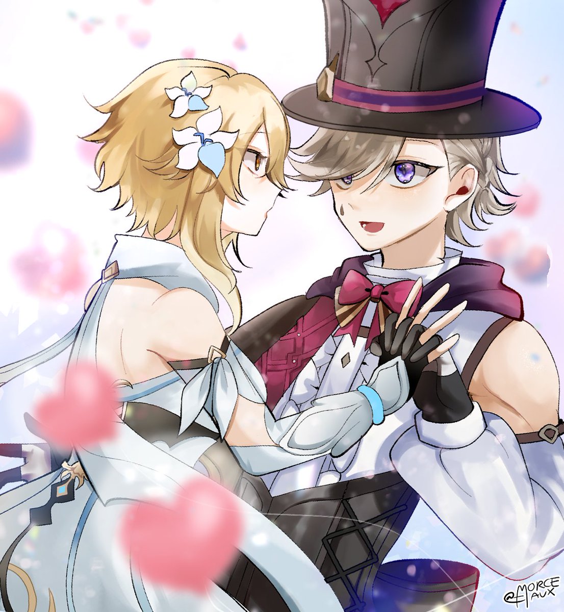 moruseran's tweet photo. "Nothing cloud make me happier than having your trust 🥺"

#Lyney #lynlumi https://t.co/40bjvQfOVT
