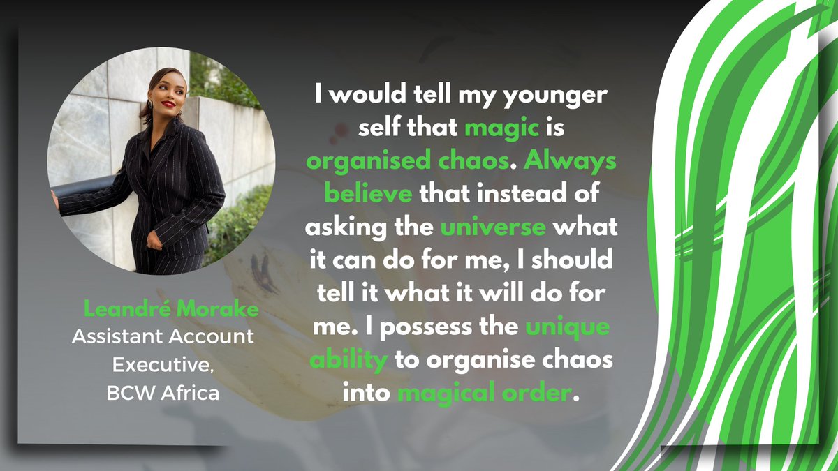 Burson Africa (@bursonafrica) on Twitter photo "I am creative at heart, a strategist in mind and an innovator by wit. I believe magic is organised chaos and I'm intentional in manifesting it in my work. I have made Canva my best friend we are doing just fine. Digital is my currency, and every dime is priceless." -<a href="/lollymorake/">lollymorake</a> "I am creative at heart, a strategist in mind and an innovator by wit. I believe magic is organised chaos and I'm intentional in manifesting it in my work. I have made Canva my best friend we are doing just fine. Digital is my currency, and every dime is priceless." -<a href="/lollymorake/">lollymorake</a>