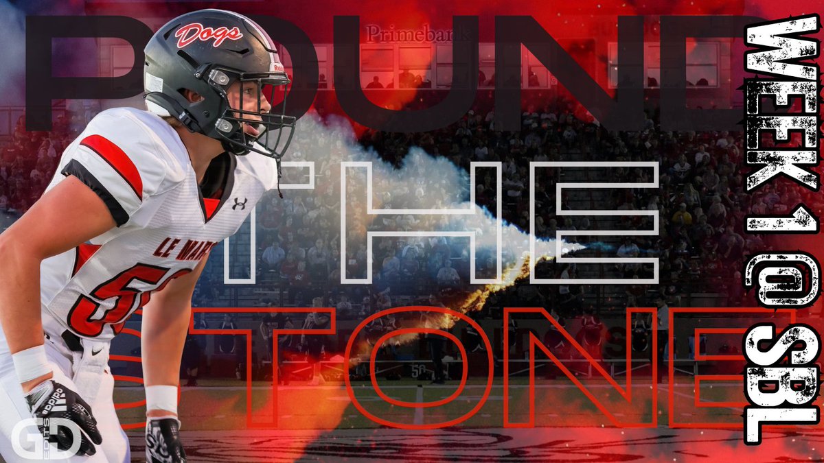 When you wake up today it will feel a little different. It's GAME week #1.  Thanks to Misty Szczech and Exit Realty for sponsoring our game graphics.