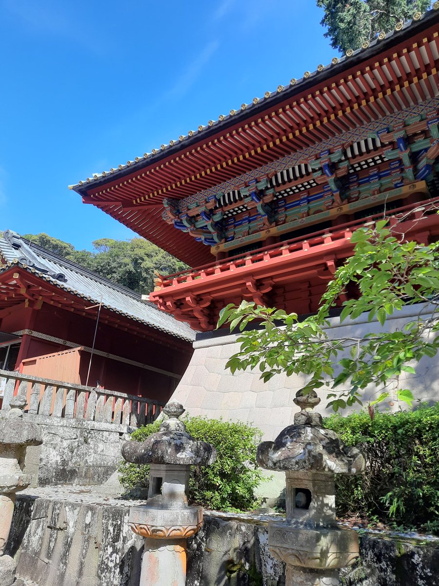 OvidiuDranga's tweet photo. Visiting the Kunōzan Tōshō-gū (久能山東照宮), a Shintō shrine in Suruga-ku in the city of Shizuoka, the original burial place of the first shōgun of the Tokugawa shogunate, Tokugawa Ieyasu, who unified Japan more than 500 years ago! https://t.co/RBoe6Sw8Q5