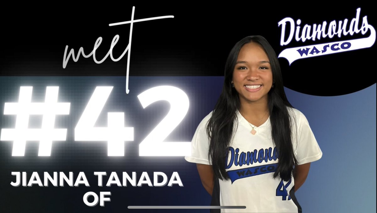 #42 Jianna Tanada

Jacobs HS 2025
7th season as a 💎

Dream job: Travel Nurse

Favorite color: Purple

Favorite movie: Fast and Furious 

Favorite thing about being a Diamond: The bonds and friendships I’ve created on this team💓 #wascoproud