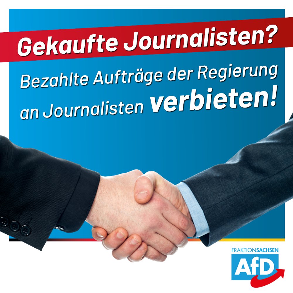 AfD_SLT's tweet photo. Erneut wird eine #MDR-Journalistin eine Konferenz der Regierung von #Sachsen moderieren. Für derartige Aufträge sind in der Vergangenheit bis zu 3.000 € geflossen. 

Unabhängiger Journalismus und seriöse Regierungsarbeit sehen anders aus.

#Staatsfunk 

https://t.co/hARXJdLIEW https://t.co/DK1EGt10Mf