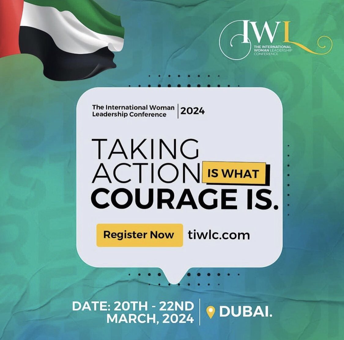theiwlc's tweet photo. 💛Here’s all the reason you need  to attend the coming edition of International Woman Leadershio Conference, Dubai 2024. Register to attend on https://t.co/TWAXO2eqOF

Start planning.🥂 https://t.co/3GGvbxRWYz