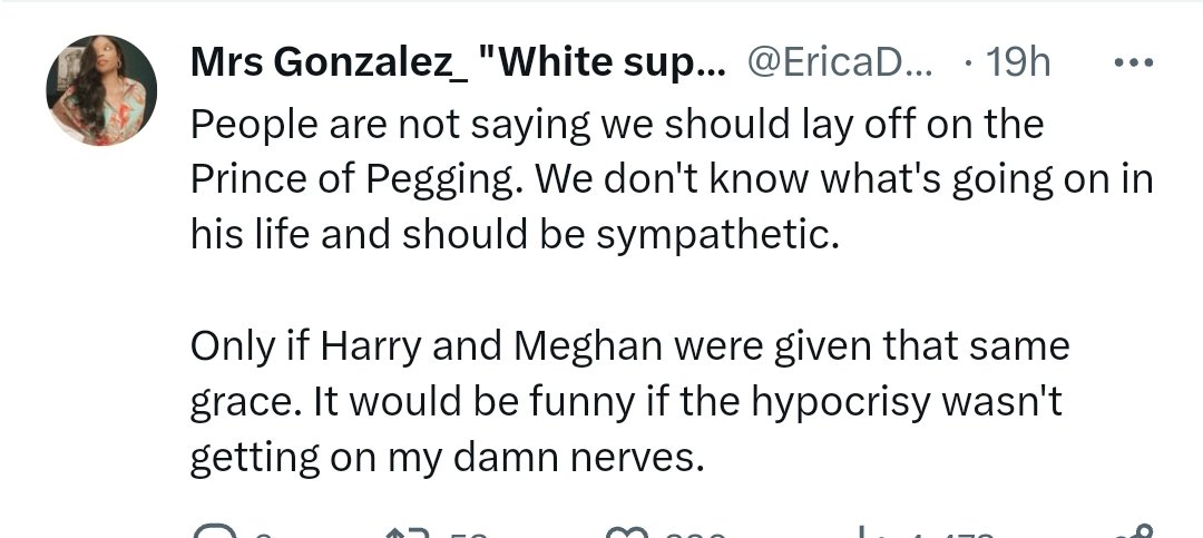 If only the Markles hadn't thrown tantrums when Meagain didn't get what MeGain wanted. If only the Markles hadn't some the Oprah Farce and the Mocumentary, if only Harold hadn't written the book, if only they hadn't tried to garner sympathy with a fake care chase...
