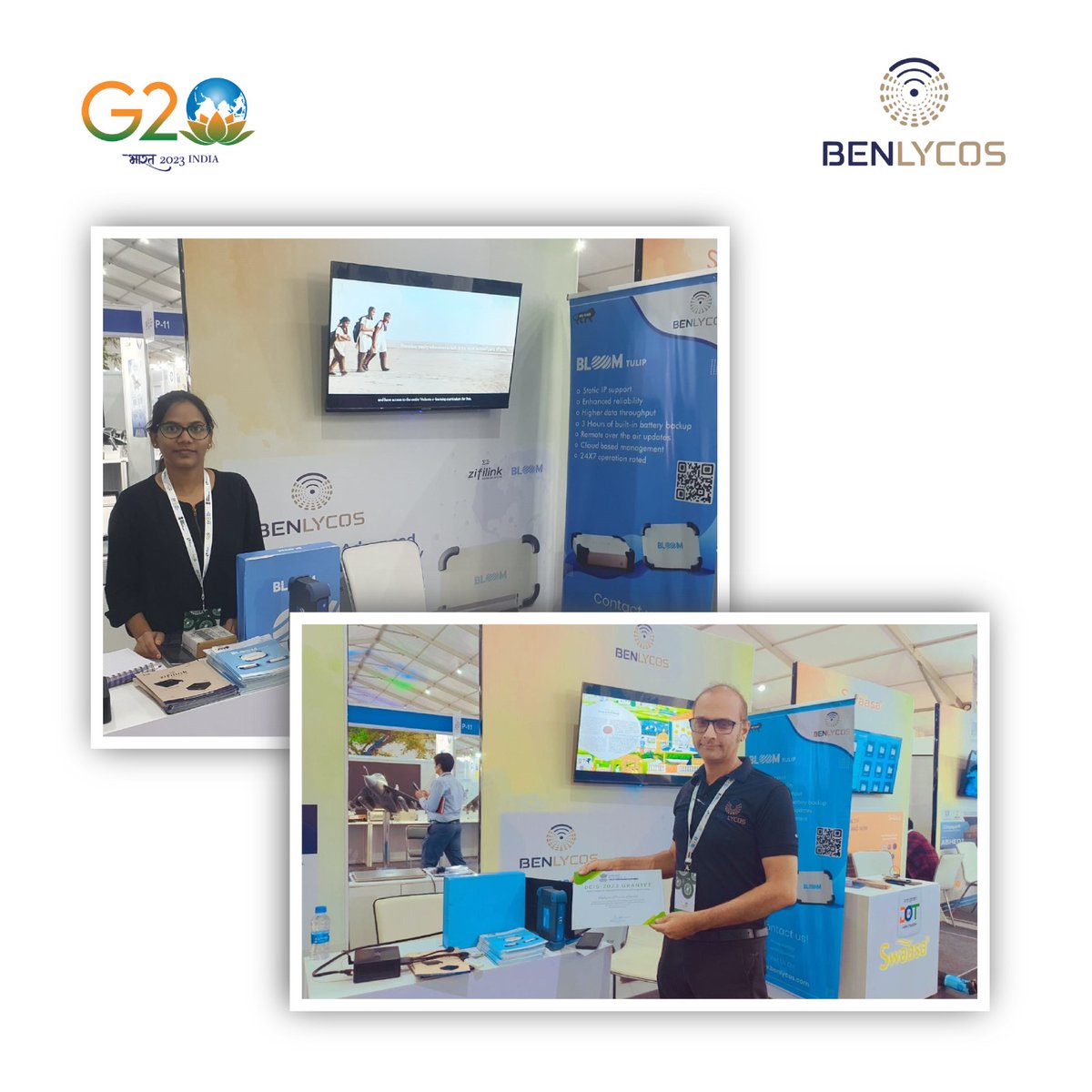 Benlycos_PvtLtd's tweet photo. Benlycos showcased at G20 Bengaluru, engaging with TSDI and DRDO. Recognized by DoT's DCIS Scheme for digital communication innovation.
https://t.co/P8nSqrtM78
#Internetbondingdevice #3gbondingrouter #InternetbondingdeviceIndia #BandwidthAggregationRouter #Bondedinternetrouter https://t.co/NNRanxchXD