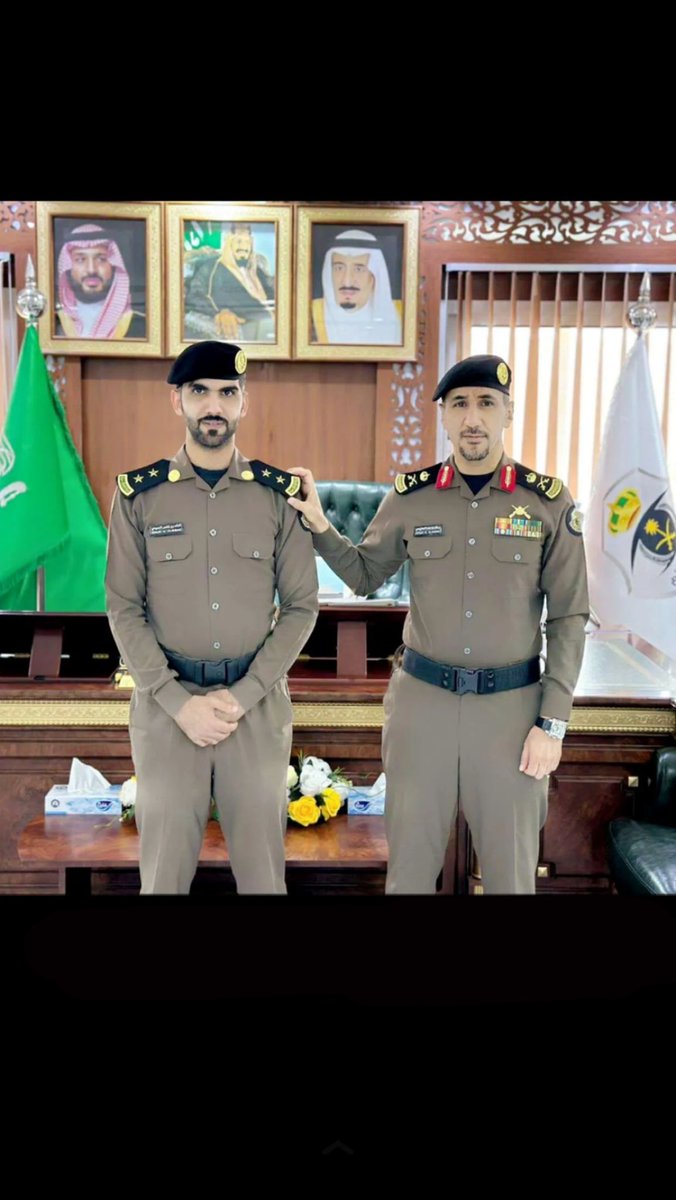 نتقدم بأحر التهاني والتبريكات للملازم أول / خالد بن ناصر محمد المداريه 

بمناسبة صدور الامر الملكي الكريم القاضي بترقيته الي رتبة ملازم اول 

نسأل الله ان تكون عوناً له على طاعته وخدمه مليكه ووطنه.

تهانينا وألف مبروك