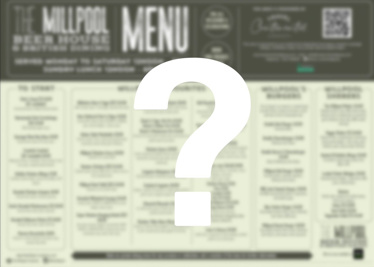 TheMillpool's tweet photo. 🥳NEW MENU🥳
Today is the day for the New Menu! Come down to The Millpool today to see it all! 
Visit us on Hipswell Highway, CV2 5FR. 
-
-
-
-
#newmenu #themillpool #themillpoolcoventry #coventry #millpool #pub https://t.co/VoBFARdXoe