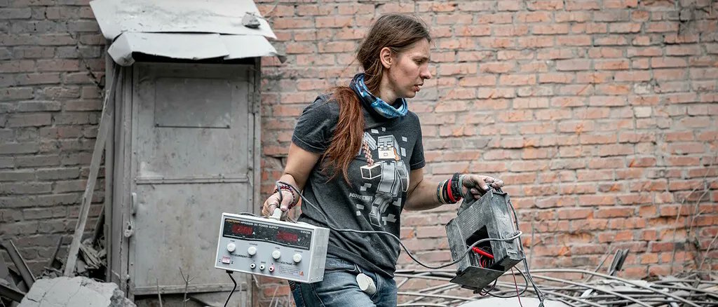 Charkiw ist das wissenschaftliche Herz der Ukraine. Doch der russische Krieg hat viele Forschungseinrichtungen zerstört oder beschädigt. Die Aktion #SaveScienceUA von <a href="/mhucare/">München Hilft Ukraine</a> will das ändern und ruft zu Technik-Spenden auf. 👉  buff.ly/3OLXMmo