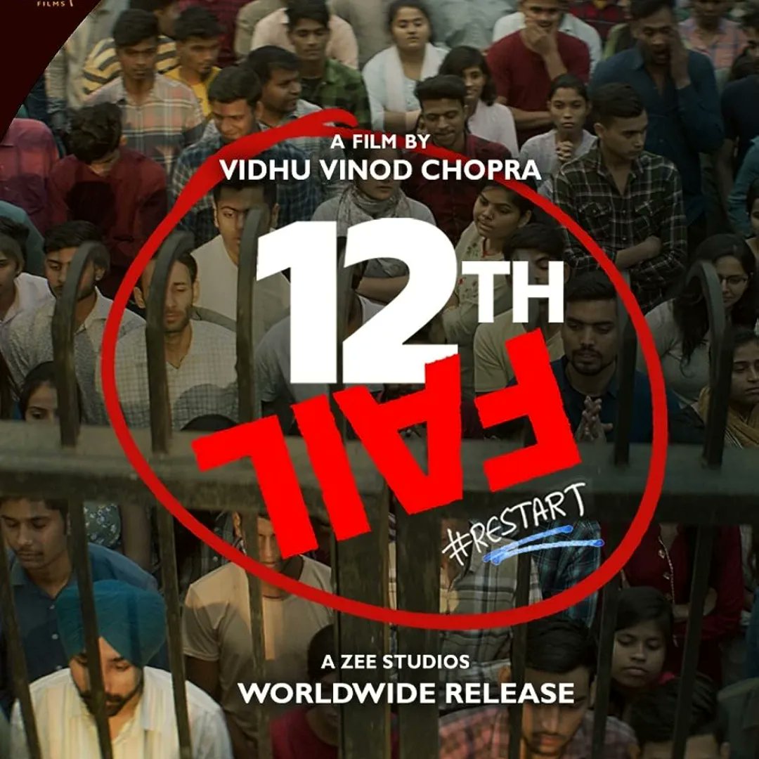 12th Fail, inspired by Anurag Pathak’s bestseller.
Releasing: Oct 27th, 2023

Watch the teaser on  buff.ly/45h7LH8 

#12thFail#12thFailTeaser#NewMovieTeaser#MovieTeaser2023#NewMovieTeaser#MovieTeaser#NewRelease#HindiMovie#NewMovie#Movie2023#Trailers#BollywoodMovie