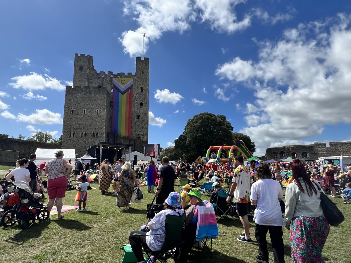 We had a great time at Medway Pride over the weekend! 🏳️‍⚧️🏳️‍🌈

#MedwayPride