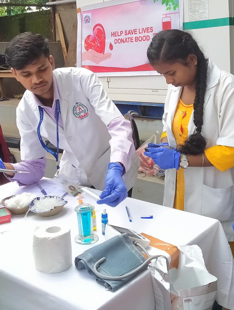 FShonit's tweet photo. Special thanks to the organizers and the management team of #StAnthonyChurch, Naya Sarai, Ring Road, Ranchi for gifting 13 units of blood to #ParasHospitalBloodCentre from the #BloodDonationCamp organized on 20th August 2023.
The camp was powered and volunteered by @FShonit. https://t.co/GiQTTsibk7