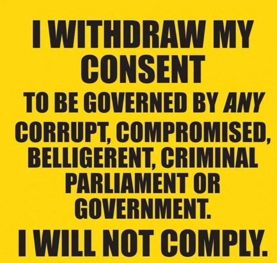 Mike77463289's tweet photo. @TheMilkBarTV #Resist #DoNotComply #IWillNotComply #TheyCanGoToHell #IDoNotConsent https://t.co/Tz906V74Pg