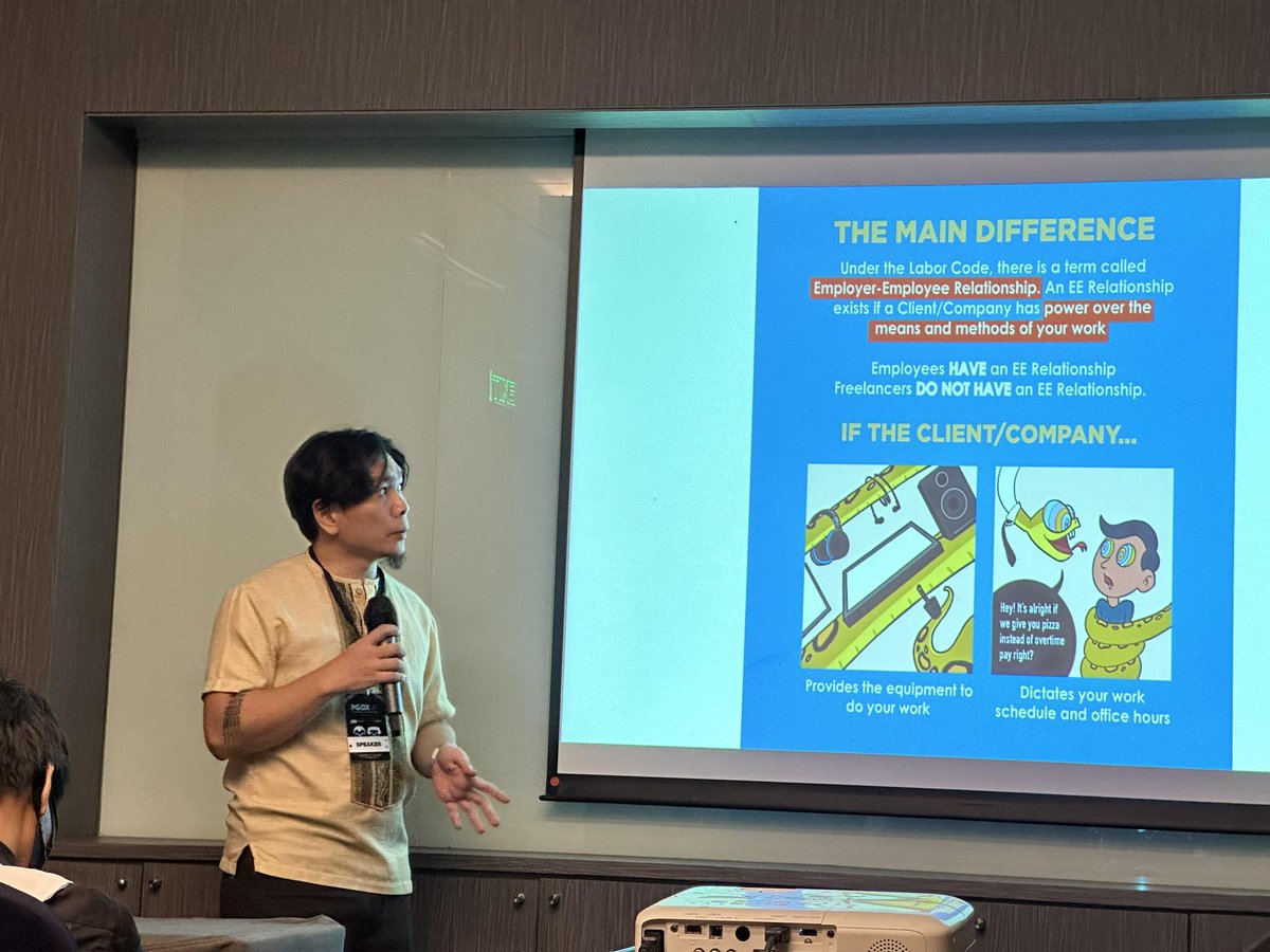 PAWA_Official's tweet photo. On 20 August 2023, PAWA went to the Philippine GameDev Expo 2023 as guest speakers about artist's labor concerns and payment issues. It was a packed event. Thank you for those who attended!

More PAWA to all of us! https://t.co/cjspNv3hU5