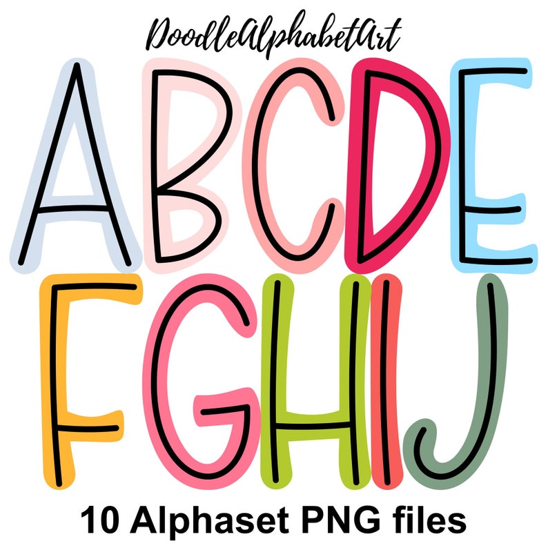 Digital Alphabet Lore A-Z Uppercase SVG / PNG / DXF / Eps / 