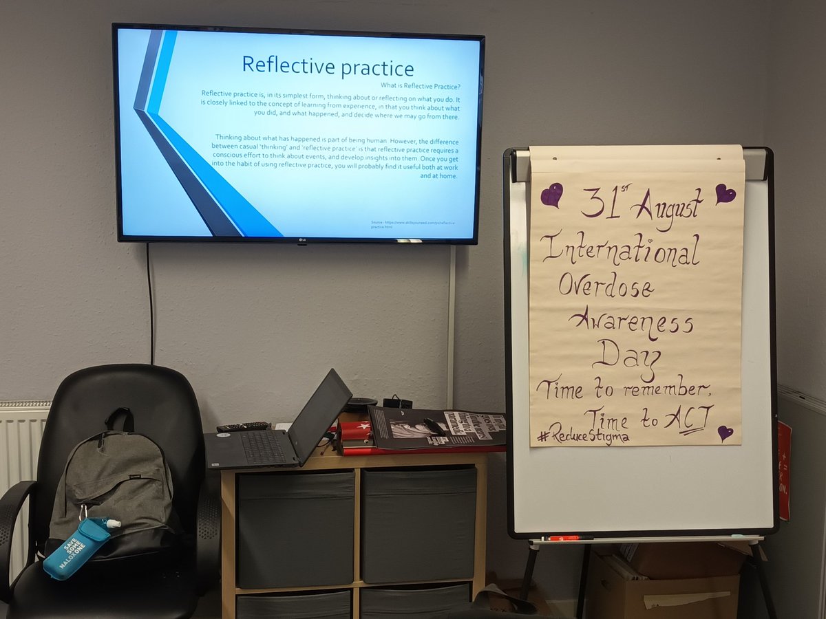 First #TodaySDF of the week and what better way than a reflective session with Peer Naloxone Champions @withyoudumgal 
Cracking group of folk making a difference in their own communities.
#StopTheDeaths