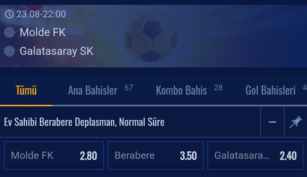 MesinYuvarlak21's tweet photo. Beyler hemfikir miyiz?

#Galatasaray #GalatasaraySK #Gsvs #molde #moldefk #ChampionsLeague #kupon #Bahis #iddaa https://t.co/Ii1cqqWyZx