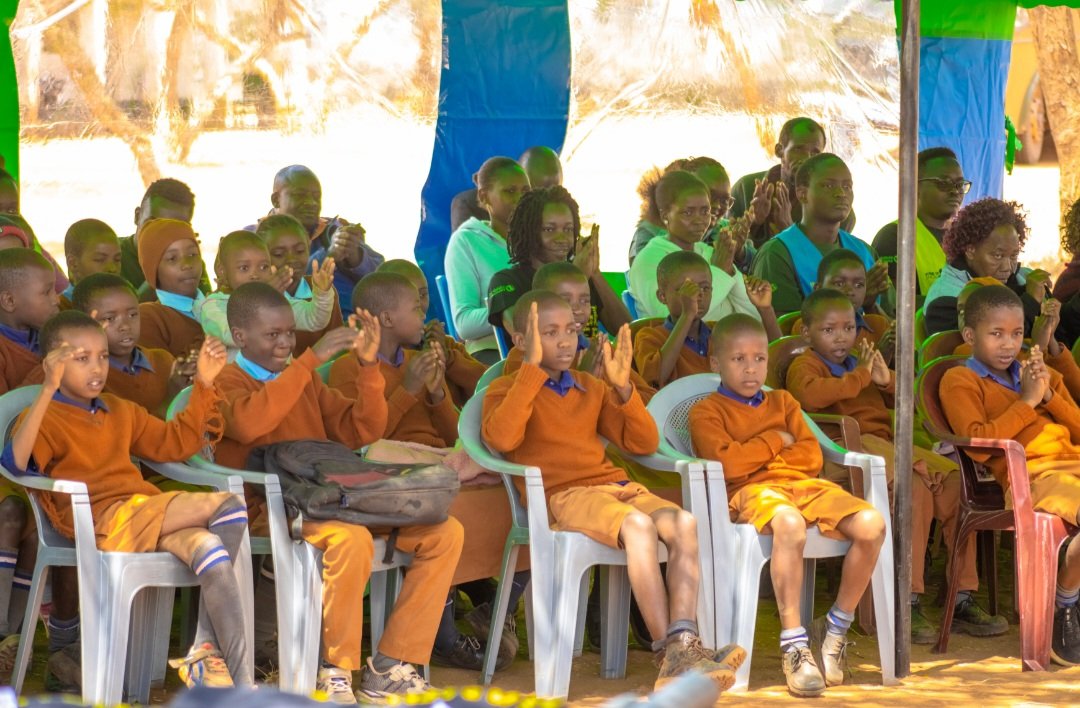 SUSOyouth's tweet photo. Celebrating the launch of Msorongo Primary as Lead Empower School in Taita!
Teachers, parents, and students came together in a beautiful display of unity for nature, sharing poems, dances, and inspiring speeches. #ImprovedLivelihoods #PoweredByConservation @Nature_Africa https://t.co/sgZkW76ByF