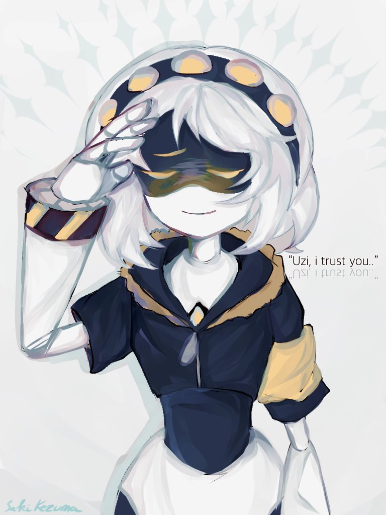 sorry it's too late to draw this scene.. have a nice day💛 
#murderdrones