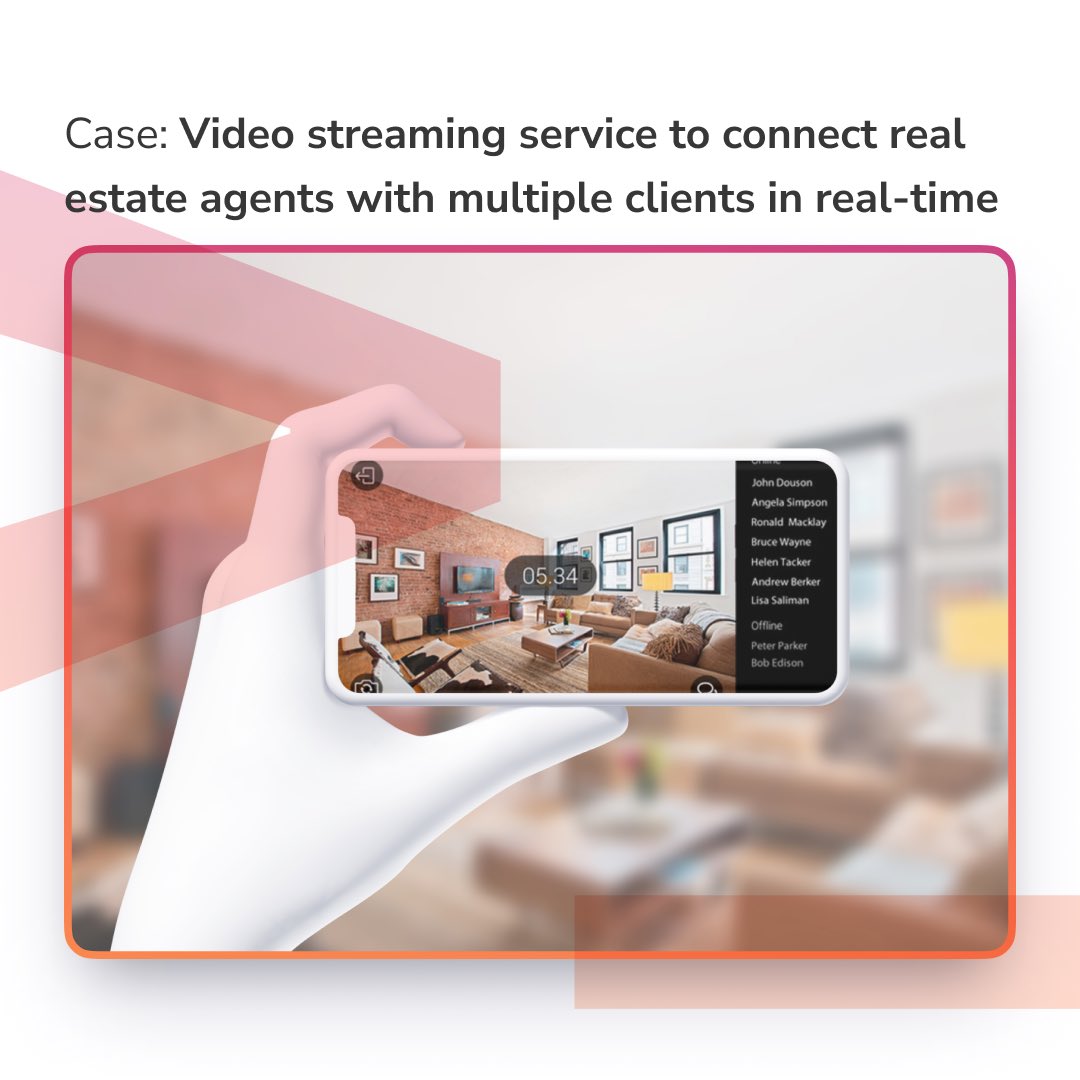 inCode_Systems's tweet image. 🚀Video streaming service to connect real estate agents with multiple clients in real-time🚀
#inCodeSystems_projects #integration #webdevelopment #realestateservice #interactivemap #webapplication
