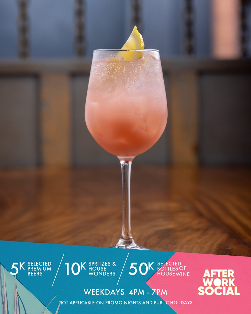 thealchemistkla's tweet photo. Just in case you're in the mood for something fizzy, this Pink Fizz is for you.🍹 Available at just 10k Monday-Friday, 4pm to 7pm. #AfterWorkSocial https://t.co/KfYMophQpd
