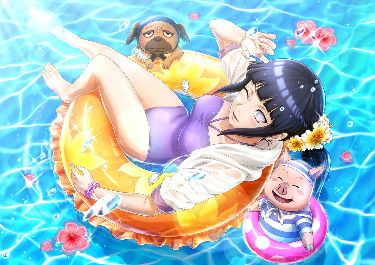 ☀️] New Hinata Hyuga Swimsuit Cards from NARUTO X BORUTO Ninja