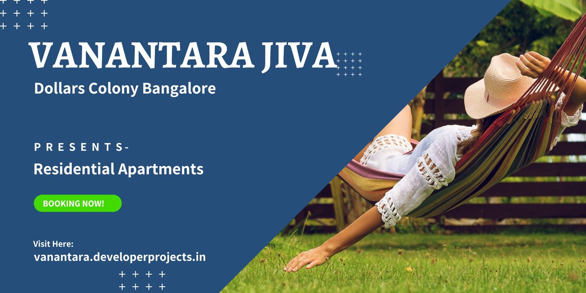 Vanantara Jiva is offering residential apartments in Dollars Colony Bangalore. This landmark address stands a class apart with its iconic amenities & features.
For More Details:
Visit Here: bit.ly/3KQyW3r
#VanantaraJiva
#VanantaraJivaDollarsColony