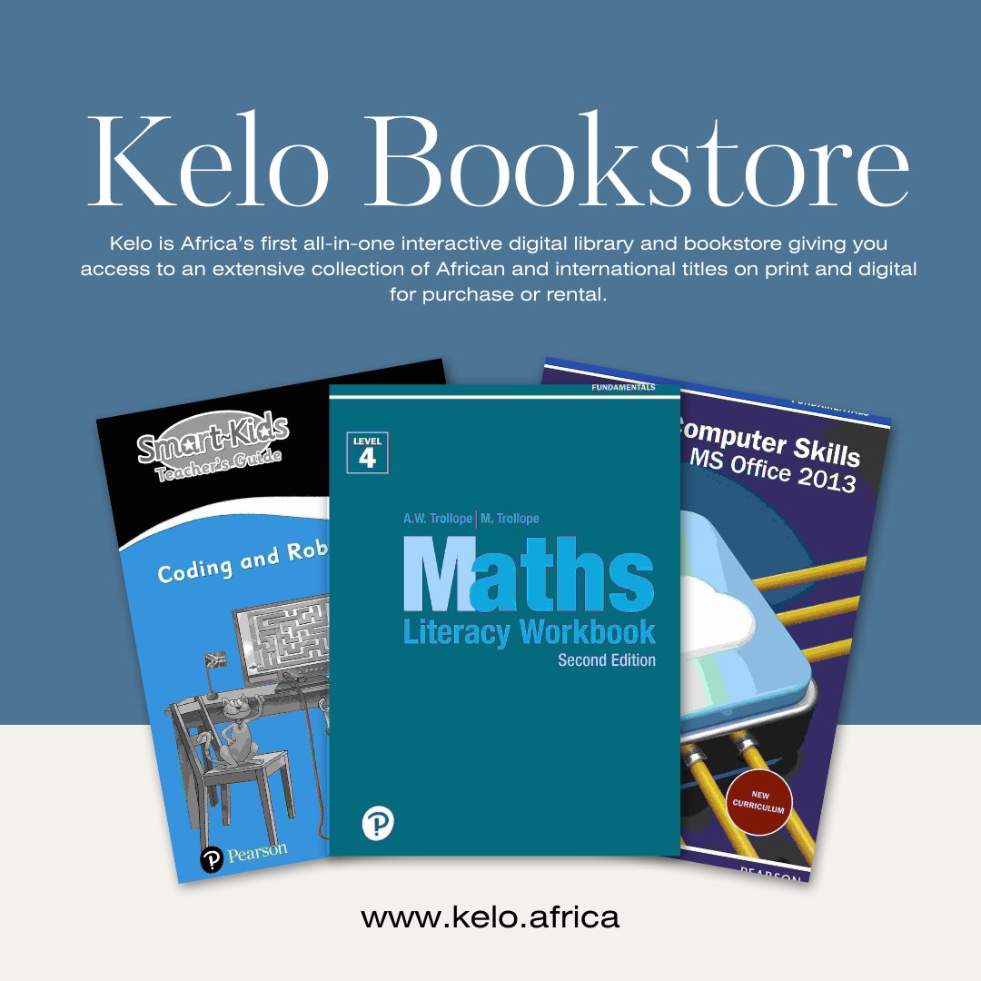 Kelo_Africa's tweet image. #TheSmartRead Community is an inclusive market place for readers, publishers, authors and institutions across the continent and the world.

Opening The World With #TheSmartRead
@pearson 
@Novus_Group_Ltd