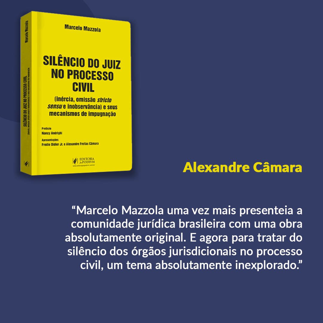 Parte 3 de 4. O mundo acadêmico proporciona coisas incríveis. Aproxima, abre portas e permite até que você se torne amigo de uma de suas referências processuais. Agradeço a gentil dedicatória <a href="/afreitascamara/">Alexandre Freitas Câmara</a> . Obrigado pelo seu tempo e pela sua generosidade. 🙏🏻
