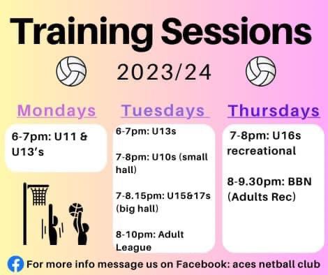 Caldervale Netball (@cvale_netball) on Twitter photo Welcome back to all our pupils ๐ and hope youโre looking forward to the action packed year ahead.
Please find information below on our local netball team <a href="/aces_netball/">ACES Netball club</a> for anyone wanting to come along and join in ๐! Welcome back to all our pupils ๐ and hope youโre looking forward to the action packed year ahead.
Please find information below on our local netball team <a href="/aces_netball/">ACES Netball club</a> for anyone wanting to come along and join in ๐!