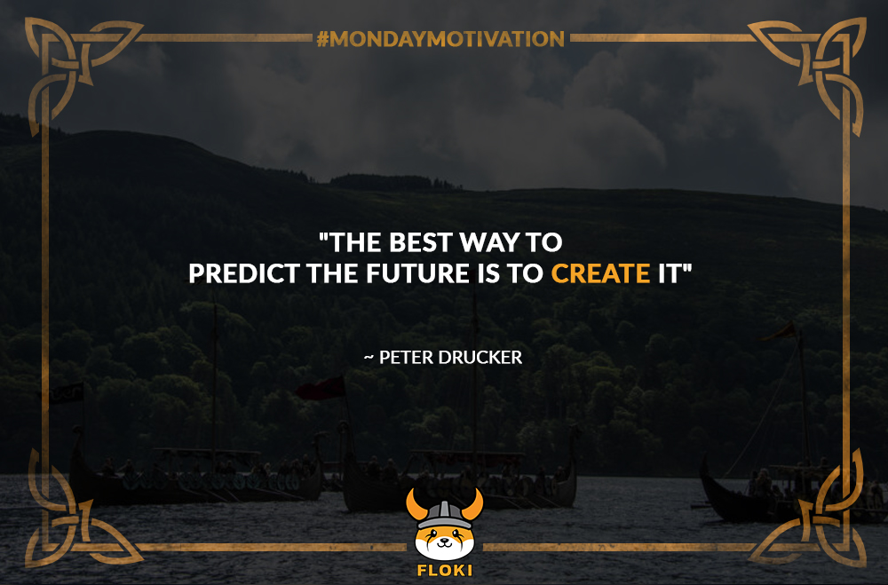 FLOKI's tweet photo. Shields up, #Floki fam! 🛡️

Let's wield our ambitions like our axes, and sail forth into the week!

#MondayMotivation https://t.co/hqcrf7TO5s