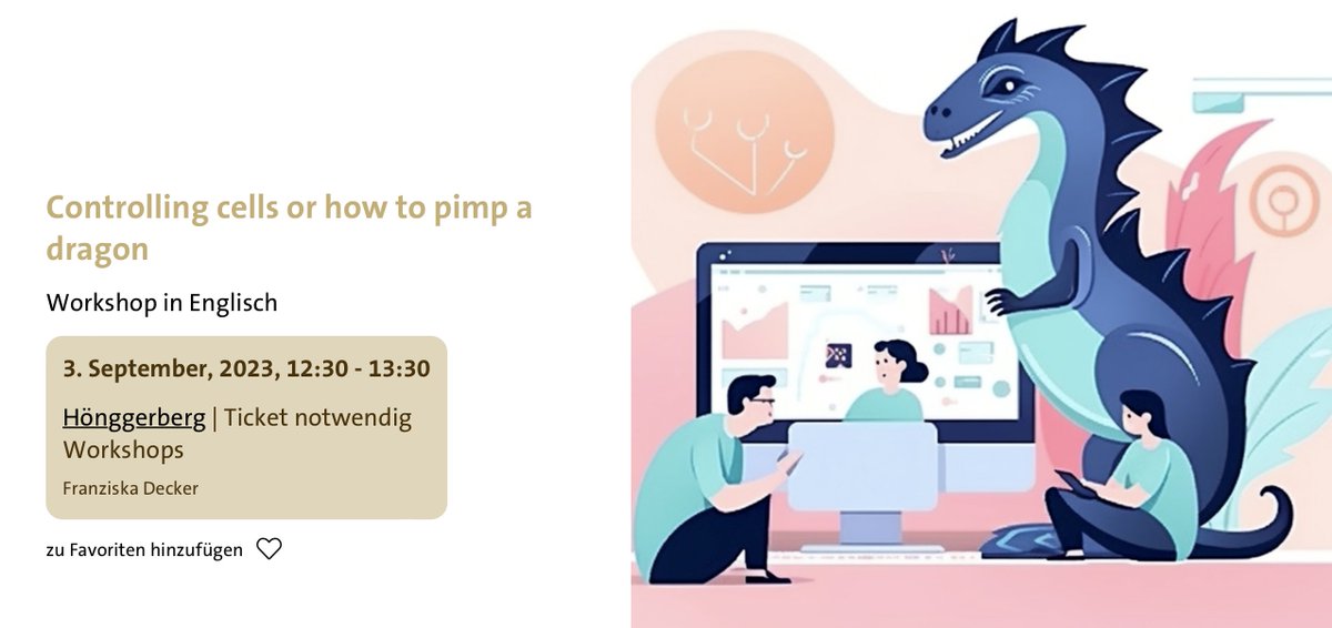 At this year's #Scientifica23, researchers from the D-BSSE @KhammashLab organise a workshop for teenagers and young adults to learn about control theory and systems biology > scientifica.ch/event/controll… Please share and don't forget to book your free ticket!