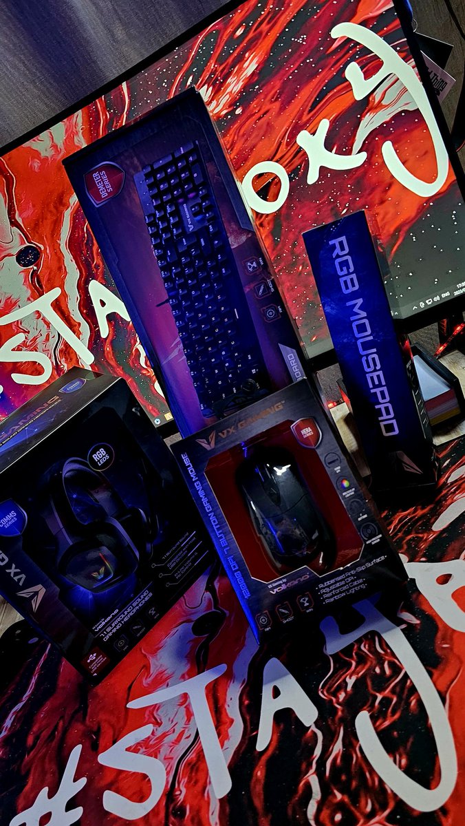 The one and only Vx gaming sent me out some products to check out.. 

Vx gaming is a South African Conpany with some great budget friendly tech and an amazing goal 👏 

Standing against Cyberbullying and providing great products 👌 

Check them out 
vxgamingzone.com