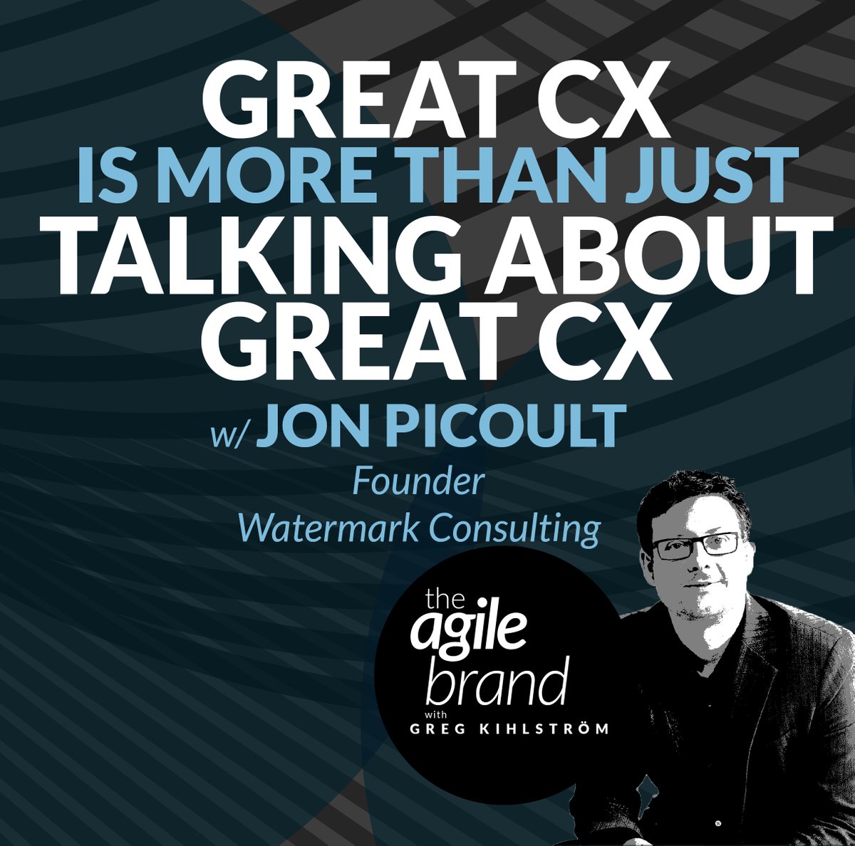 theagile_brand's tweet photo. 🔊  EPISODE 409: https://t.co/JlRUiNUO3m  Let's go beyond talking about how important #CX is and start taking meaningful actions  🌟  @gregkihlstrom talks with @jonpicoult about aligning leaders, employees, and stakeholders to create exceptional customer experiences.
#cxstrategy https://t.co/DXYMDefUQH