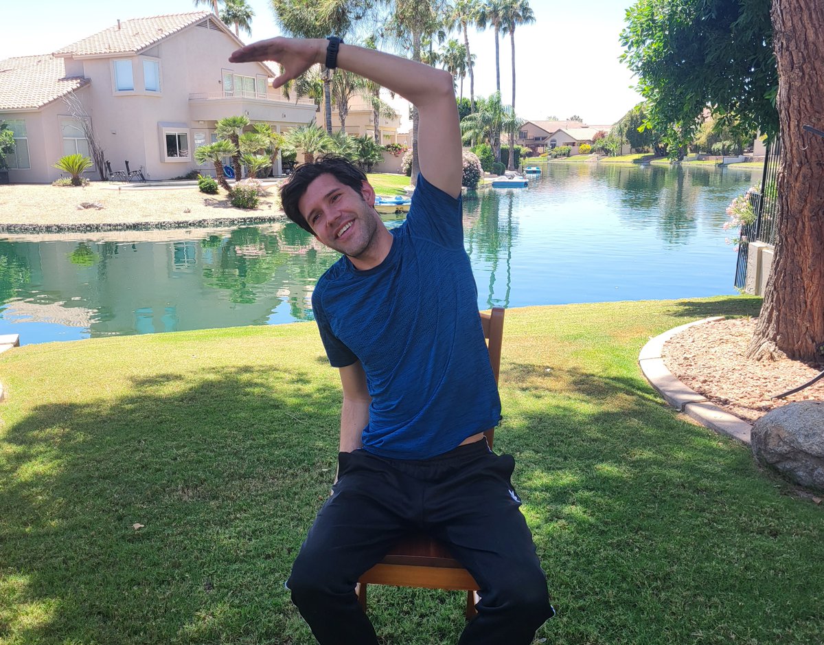 KevsGym's tweet photo. Welcome to the Kev's Gym team, Sergio!
Sergio will be teaching both seated and standing yoga and exercise to our seniors in Los Angeles, CA!
#fitness #yoga #chairyoga #seniorexercise #wellness https://t.co/4fIFWvYnVL