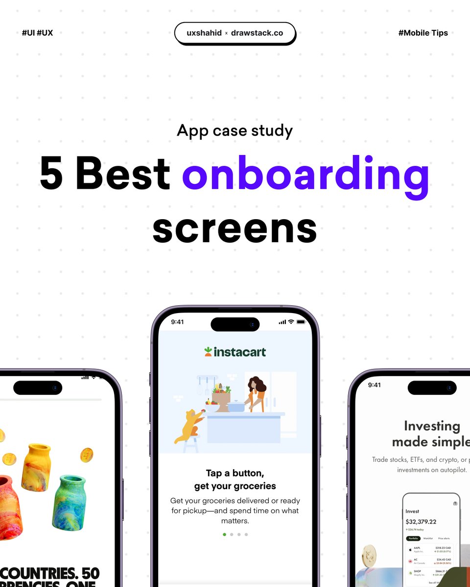 5 best onboarding screens

🧵 Thread