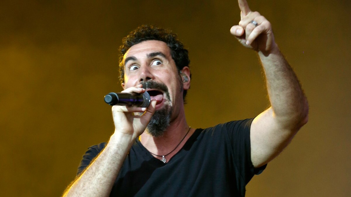 SOTSPodcast's tweet photo. Serj Tankian (System of a Down) was released on this day 56 years ago. https://t.co/DlPpCT82me