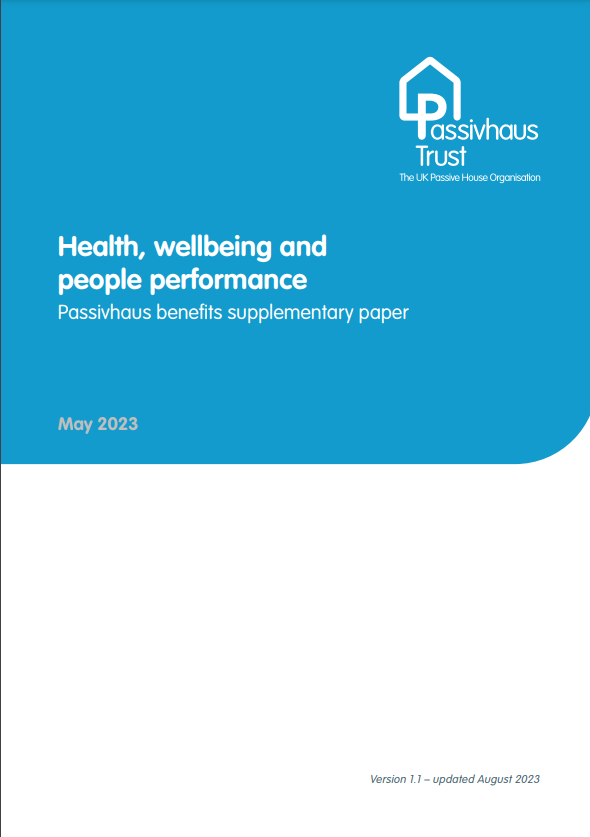 😊Passivhaus is good for you!

New 'Health, wellbeing &amp; people performance' report  by @Kate_de  includes detailed evidence: bit.ly/PHTHealthWellb…

Also summarised in our Benefits guide: bit.ly/PHTbenefit

#MondayMotivation #IAQ #IndoorAirQuality #HealthyHomes