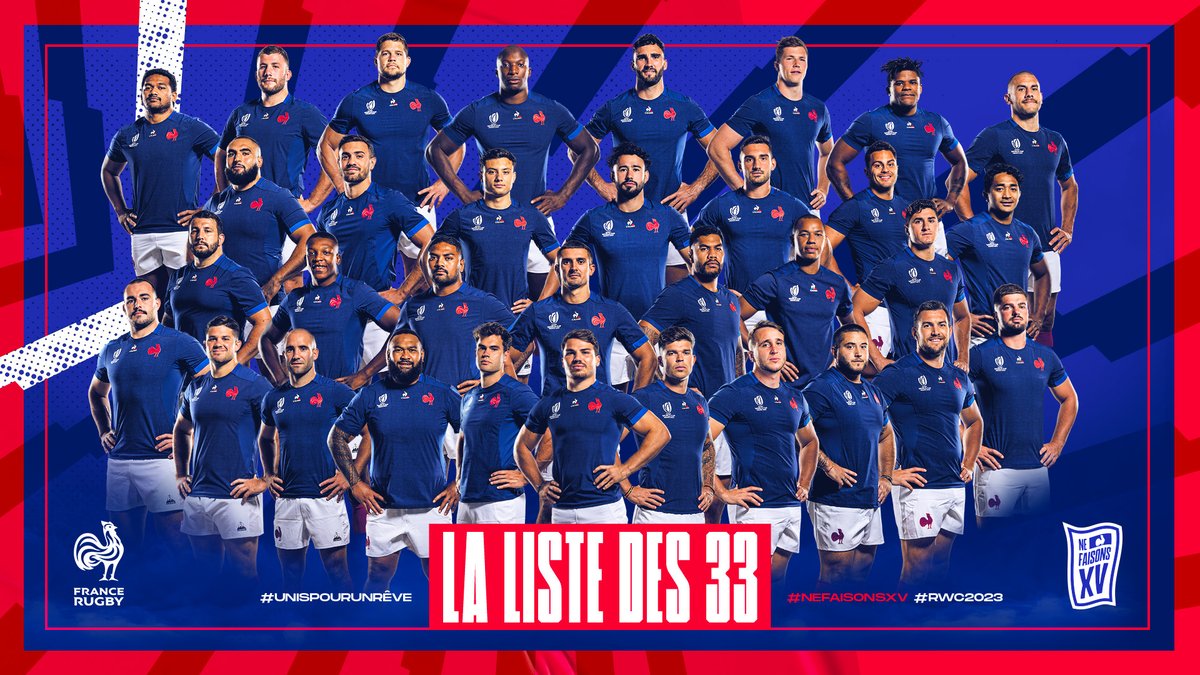 FranceRugby's tweet photo. 🏆🇫🇷 #UnisPourUnRêve https://t.co/y7cVZ7iFZB