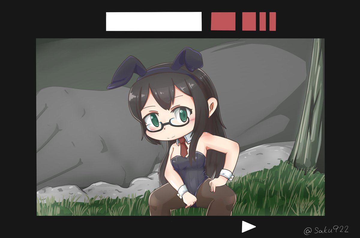 #バニーの日 ですがバニーの絵はありません!
代わりに罵兄ライスちゃんとバーニィ淀の絵ならあります! 