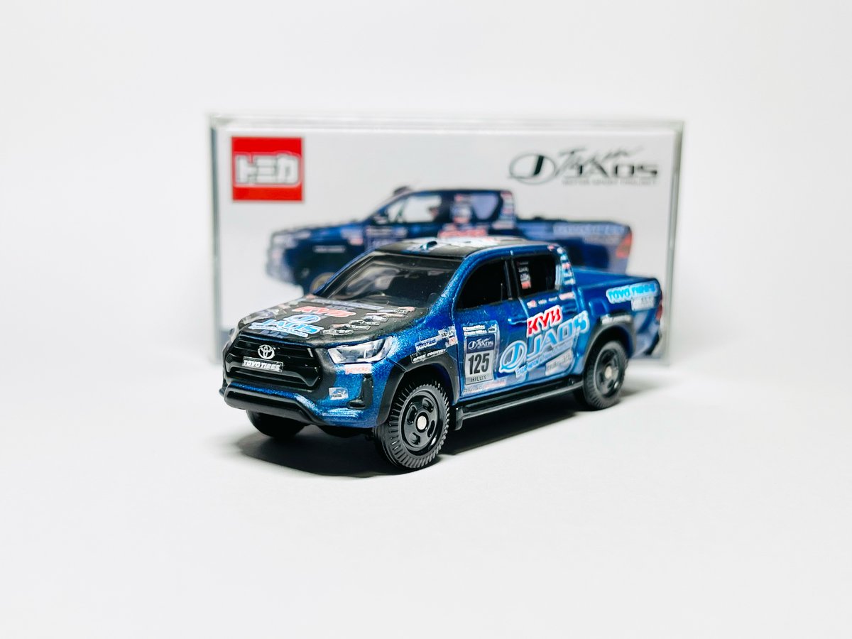 トミカ ネッツ高崎特注 チーム ハイラックス JAOS‼️ デカールが多い