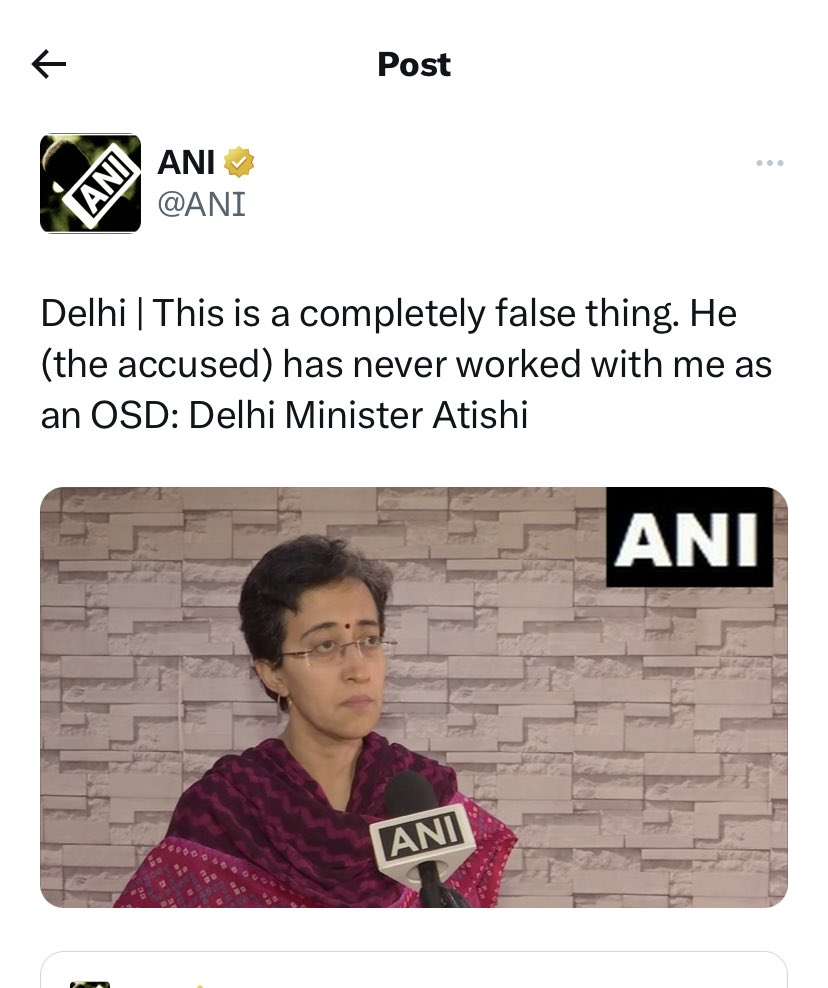 BefittingFacts's tweet photo. .@AtishiAAP lying that rape accused Premoday Khakha was not with her OSD.

Telephone directory of Women &amp; Child Development shows Preamoday Khakha as OSD to Atishi Marlena. https://t.co/ydqlvKsYVA